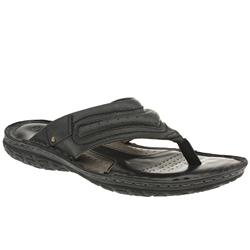 Male Limbo 2 Toe Post Leather Upper in Black, Dark Brown