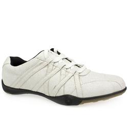 Ikon Male Rossi 2 Manmade Upper Fashion Trainers in White