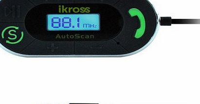 3.5mm LED FM Radio Transmitter with Auto-Scan Car Kit for Sony Xperia Z3 Compact, Xperia Z3, Xperia E1, Xperia M2, Xperia Z2, Xperia Z1, Xperia SP, Xperia Z, Xperia E,Xperia L, Xperia Sola, Xpe