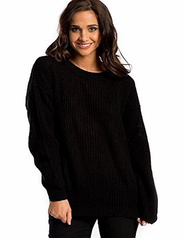Ikrush  WOMENS GIRLS NEW ONLINE CHEAP FASHION OVERSIZED KNIT JUMPER