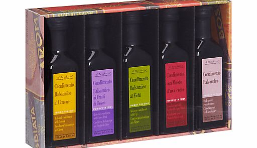 Il Boschetto Infused Balsamic Selection, Set of 5