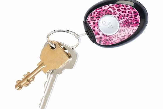 ila  Pink Leopard personal panic alarm