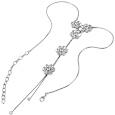 Ileana Creations Swarovski Crystal Necklace with Flowers