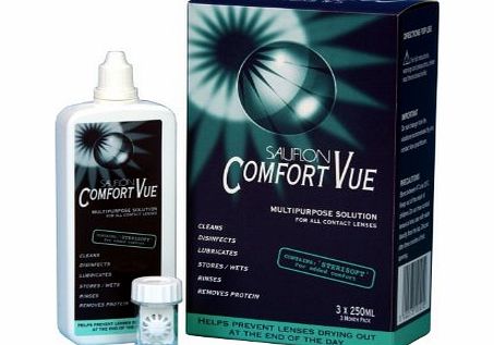 iLense Sauflon Comfort Vue Contact Lens Solution