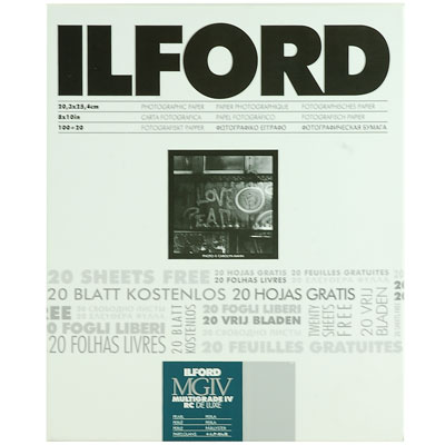 Ilford MG44M RC 10x8 inch 120 sheets