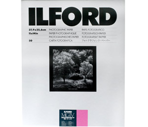 ilford Multigrade Black and White Paper - MGIV 11 x 14inch - Gloss - 50 sheets