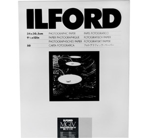 ilford Multigrade Black and White Paper - MGIV 9.5 x 12inch - Pearl - 50 sheets
