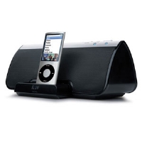 iLuv i189 Black Stereo Speaker with iPod dock