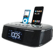 iLuv Imm173 clock radio with dual iPod/iPhone dock