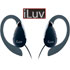 Lightweight Ear Clip Earphones (Black) (i201)