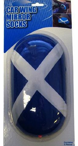 iLuv Saltire Car Wing Mirror Socks