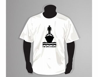 Im On A Boat White T-Shirt XX-Large ZT Xmas