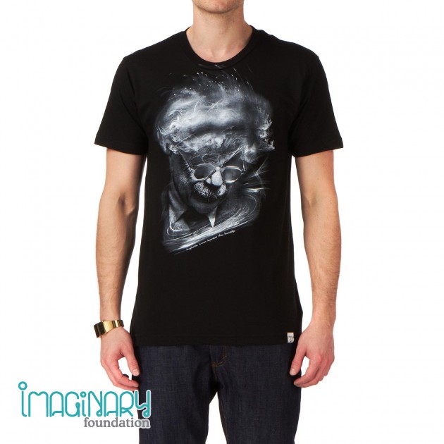 Imaginary Foundation Mens Imaginary Foundation Albert T-Shirt - Black