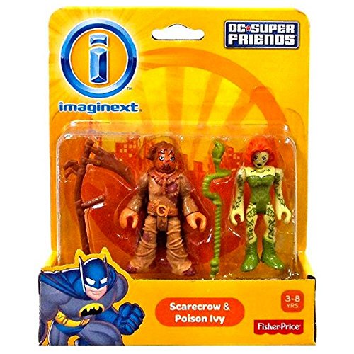 Fisher Price Imaginext DC Super Friends Scarecrow and Poison Ivy