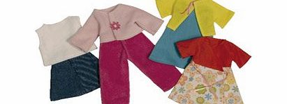 Imajo Fairtrade Doll Clothes Red 37cm Set