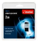 IMATION 2GB ATOM USB2 FLASH DRIVE1PK