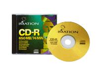 Imation CD-R 700MB 8OMIN 52X - 10 PACK