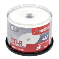 IMATION CD-R 80 MIN 700MB 52X 50 PACK PRINTABLE
