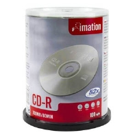 IMATION CDR 700MB - 80 MIN 52X 100PK SPINDLE