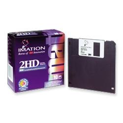 imation DS/HD 3.5`` IBM Formatted Diskettes 10pk