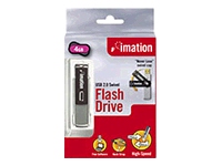 IMATION SWIVEL FLASH DRIVE USB2 4GB HIGH SPEED