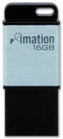Imation USB 2.0 ATOM Flash Drive - 16 GB