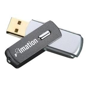Imation USB 2.0 Swivel Flash Drive - USB flash