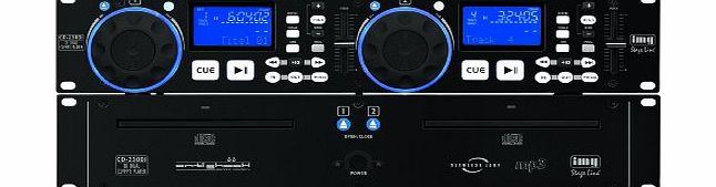 Img Stage Line  CD-230DJ Professional DJ Dual CD Player and MP3 Player