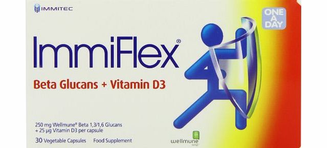 Immiflex Wellmune Vegetable 30 Capsules