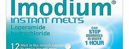 Imodium Instant Melts - 12 Tablets 10033097