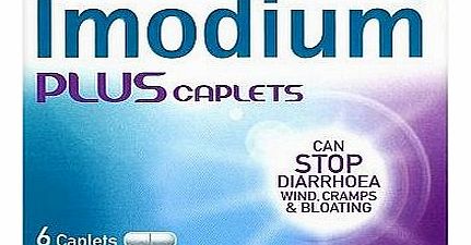 Imodium Plus - 6 Caplets 10047820