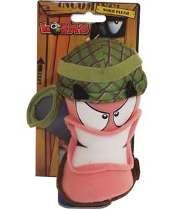 Worms Army Medium Soft Toy