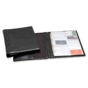 Impala Business Card Ringbinder PVC with 2-sided