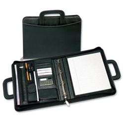 Impala Conference Portfolio Zipped 4-Ring Binder