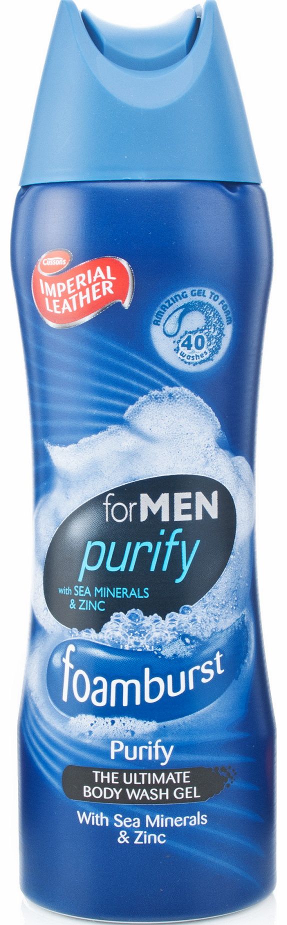 Imperial Leather Foamburst Purify for Men Shower