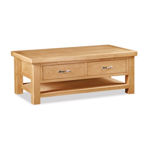 Imperial Oak 2 Drawer Large Coffee Table 593.014