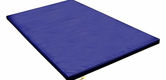 Soft Play Gym Mat / Exercise Mat / Fitness Mat - 610gsm PVC / High Density Foam - Blue - Green - Red - Yellow - 120cm x 90cm x 5cm (Blue)