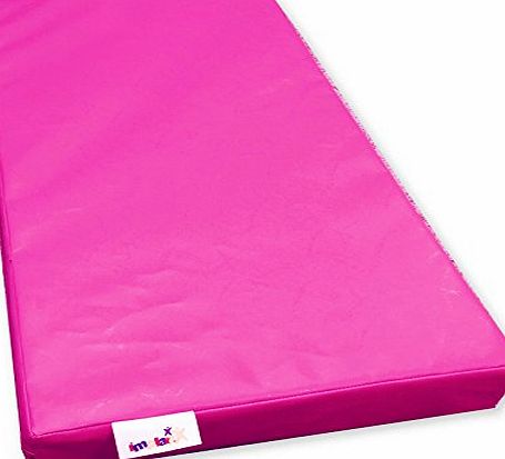 Implay Soft Play Gymnastic Landing Crash Mat - 610gsm PVC / High Density Foam - Pink - 100cm x 50cm x 10cm