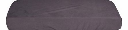 Baby sheet Dark grey 60x120