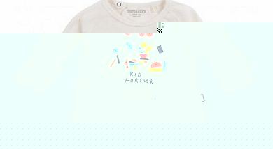 Kid Forever T-shirt White `3 months,6 months,9