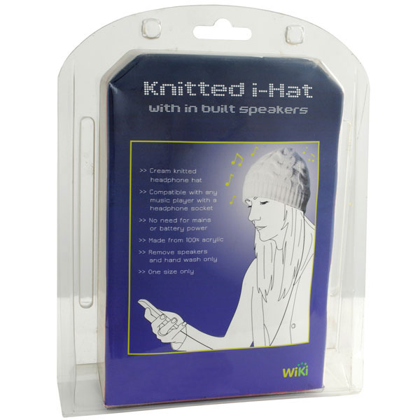 iMusic Hat Knitted - Wired Beanie Hat with