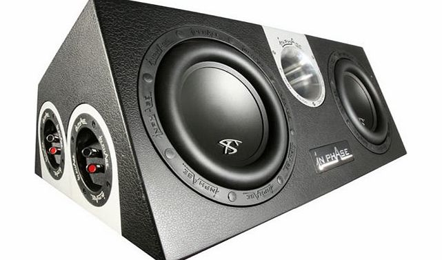 IN PHASE Audio In Phase XTB210 Dual 10 inch 2400 Watts Enclosure