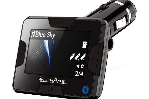 In Phase BTGO Bluetooth Handsfree Universal Car System and FM Transmitter