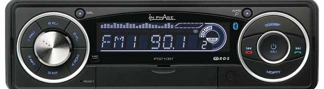 In Phase InPhase IPS210BT LCD Multimedia In-Car Head Unit