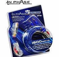 In Phase IP81 8 Guage Pure Cooper Amp Wiring Kit