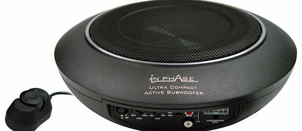 In Phase USW10 100 Watt In Car Subwoofer