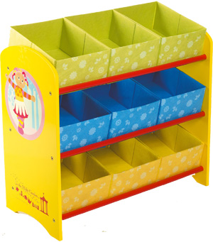 in the night garden 3 Tier Freestanding Storage