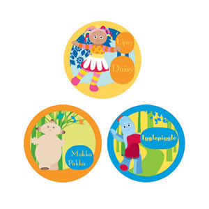 In The Night Garden Art Shapes