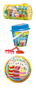in the night garden Ball and Bucket Carry Bag Set