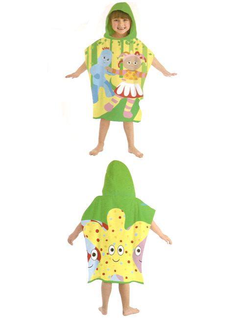 In the Night Garden Hooded Poncho Towel